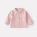 Boy Plaid Shirt Set Button-Down Shirt Jeans Pants 3-Piece Set