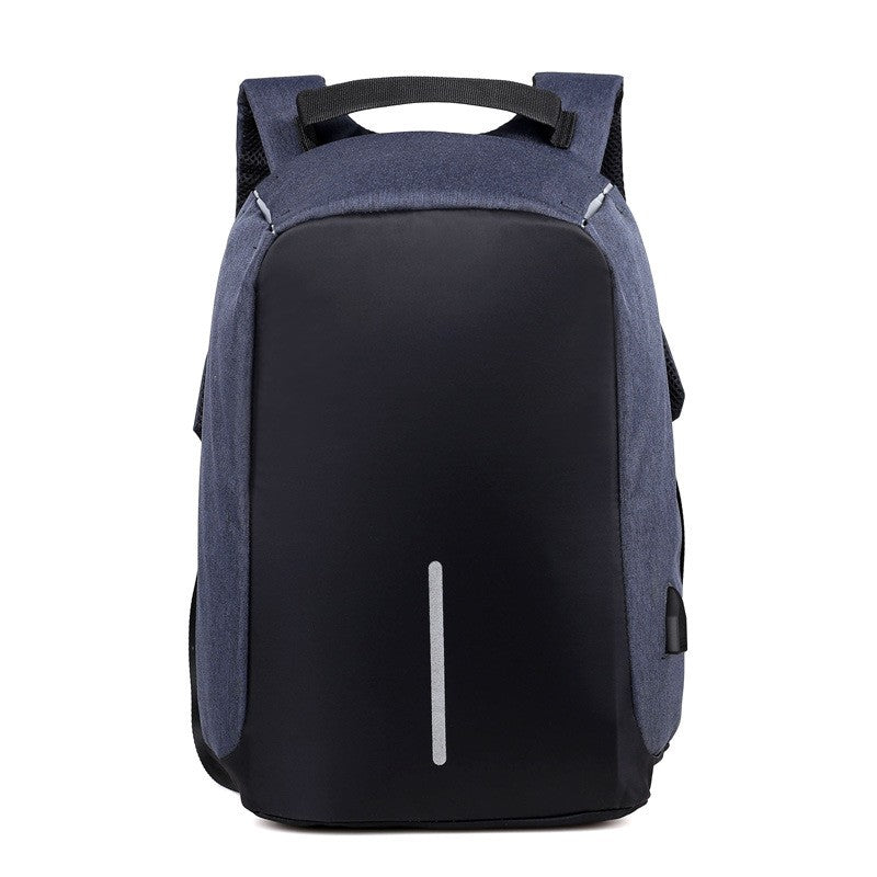 Anti-Theft Travel Backpack with USB Charging Port — Waterproof 20–35L Laptop & School Bag