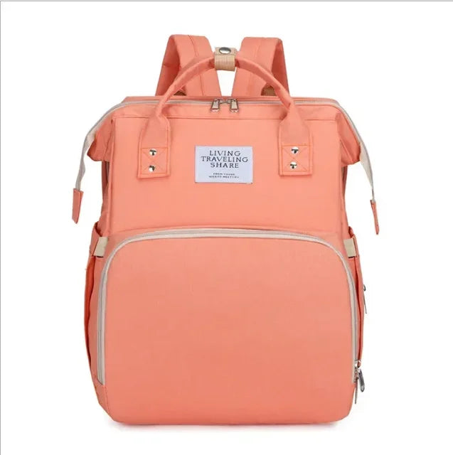 Multifunctional Diaper Backpack with Changing Station