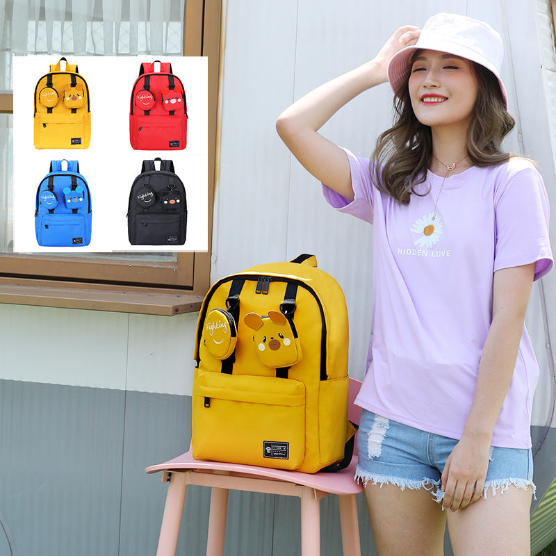 Anime Cartoon Oxford Cloth Backpack — Fresh & Sweet School Bag for Teen & High School Girls