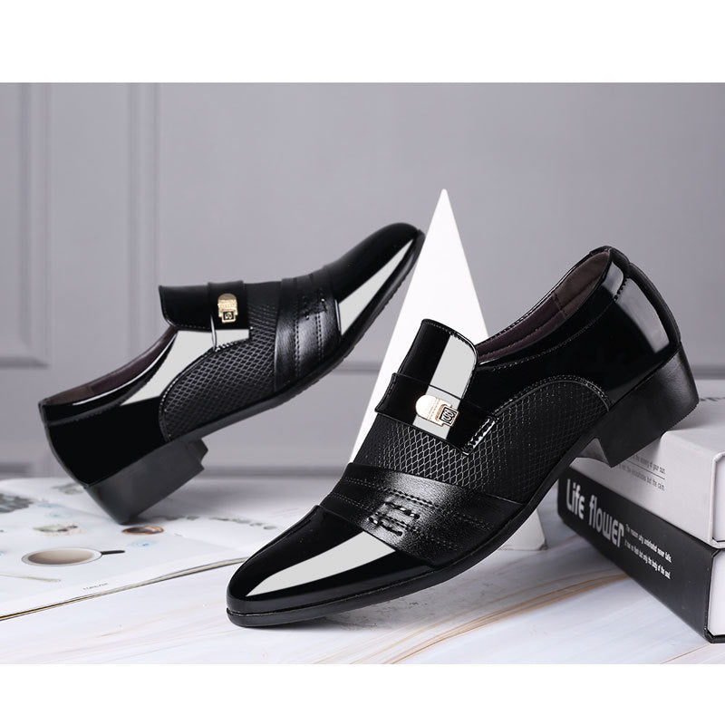 Men's Pointed-Toe Business Dress Shoes