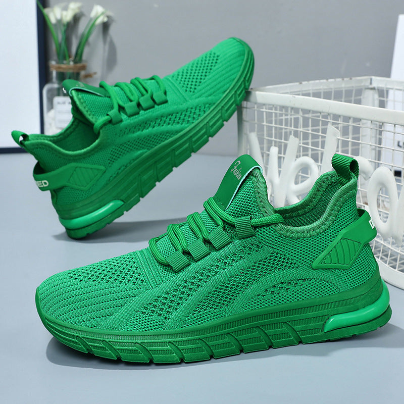 Women's Flyknit Casual Sneakers – Lightweight Breathable Sports Shoes
