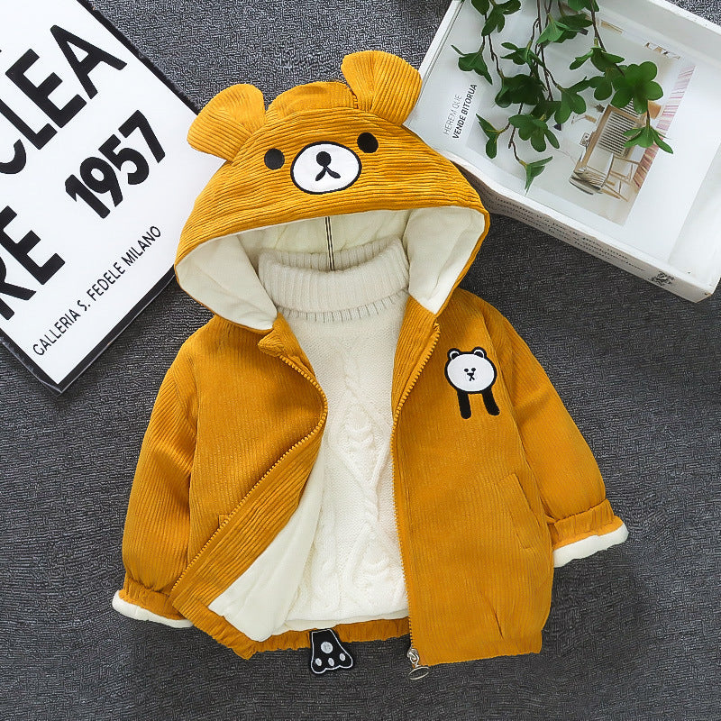 Boys Girls Fall Spring Cardigan Windbreaker Jacket for Toddlers