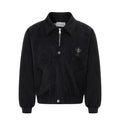 Collar baseball jacket for men