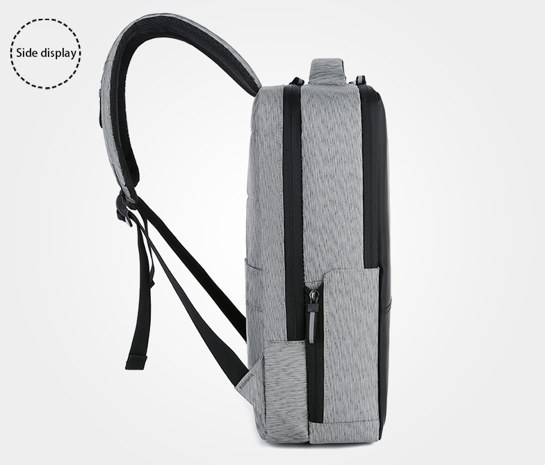 Business Commuter Laptop Backpack with USB Port — 20–35L Lightweight Work Bag