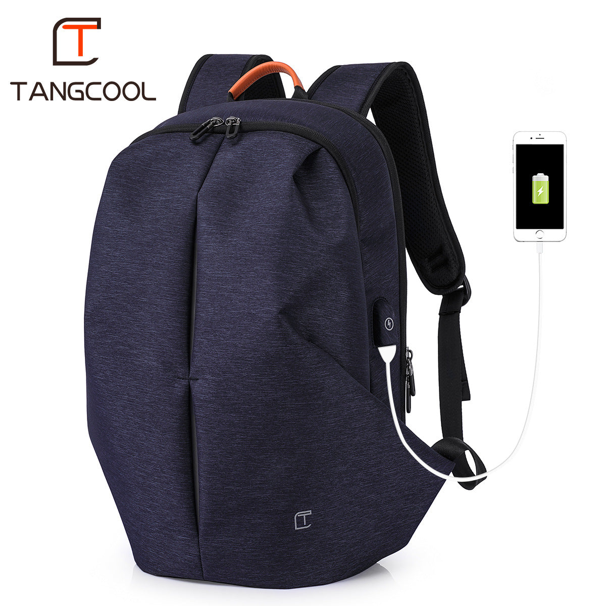 Men’s Korean Style Nylon Backpack — Large Capacity Anti-Theft Laptop Travel Bag