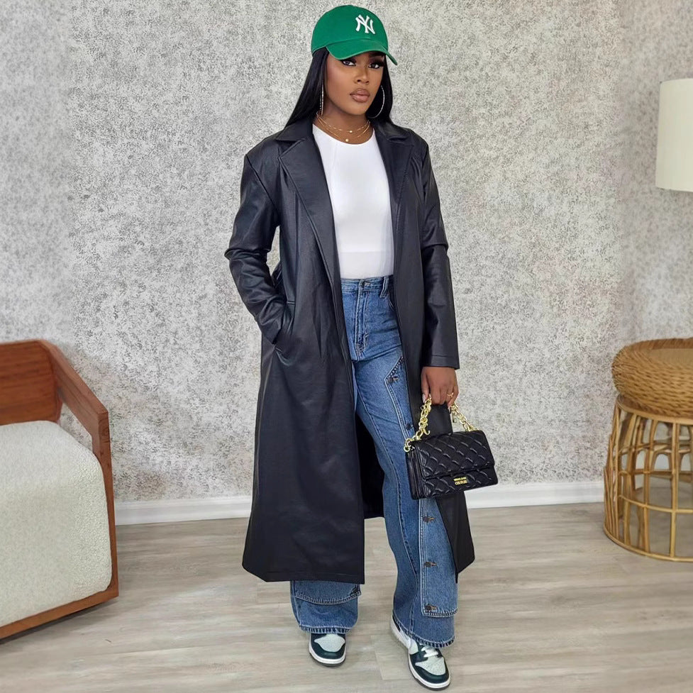Straight Leg Jeans Women High Waist Casual Pants with Button Patchwork Street Fashion