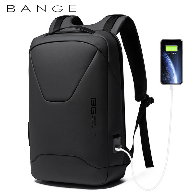 New Waterproof Backpack Men's Business Commuter Backpack USB Computer Bag Backpack