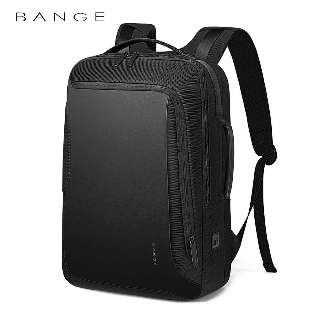 Men's Business Laptop Backpack — Large Capacity Waterproof Oxford Cloth Travel & College Bag, 16"