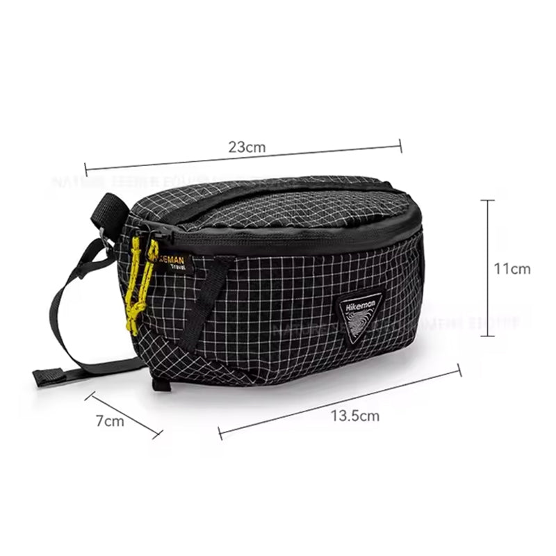Hikeman Outdoor Waist Pack — Expandable Lightweight Sport Bag for Hiking, Travel & Camping