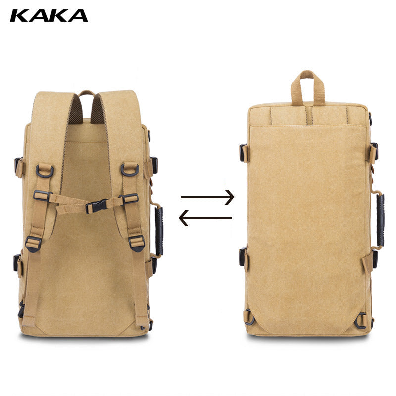 36–55L Canvas Travel Rucksack – 16-Inch
