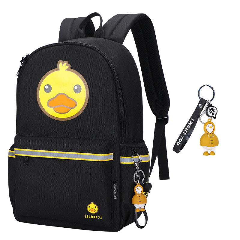 Kids’ Cartoon Anime Backpack — Dinosaur & Friends Oxford Cloth School Bag for Boys & Girls