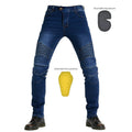 Motorcycle racing rider straight jeans, off-road motorcycle racing pants