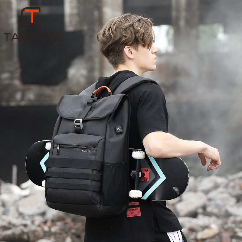 Men’s 35L Waterproof USB Laptop Backpack
