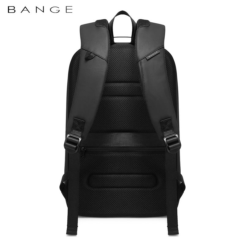 Men's USB Business Backpack — Waterproof Oxford Cloth Laptop Commuter Bag with Charging Port, 15.6"
