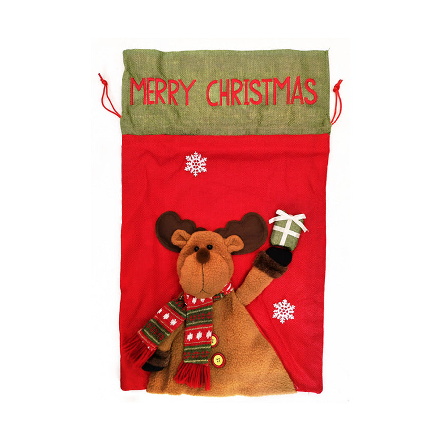 Large Reusable Christmas Gift Sack – 56 × 35 cm