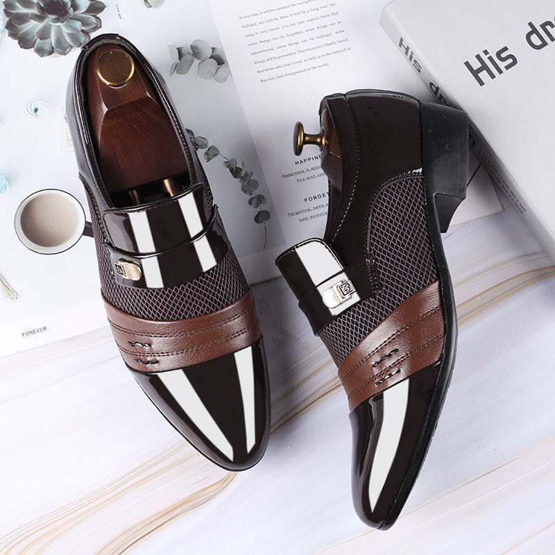 Men's Pointed-Toe Business Dress Shoes