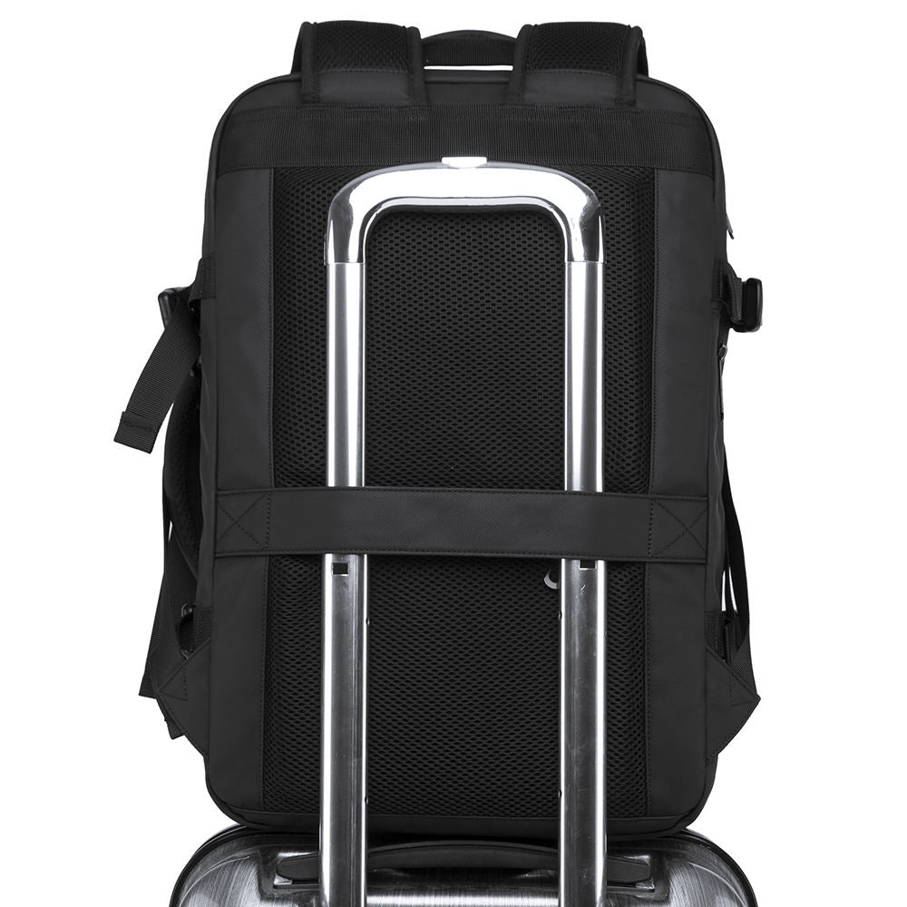 BANGE Expandable Business Backpack — Large Capacity Waterproof Laptop Travel Bag for Men, 16"