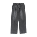 Make old wide leg jeans, men's straight leg loose pants