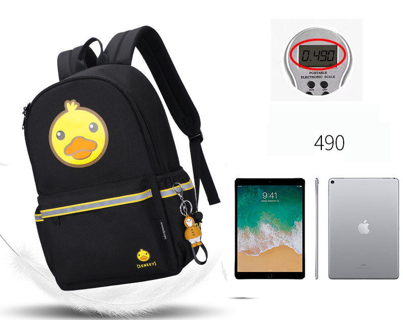 Kids’ Cartoon Anime Backpack — Dinosaur & Friends Oxford Cloth School Bag for Boys & Girls