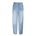 Women’s High-Waisted Button-Fly Wide-Leg Jeans