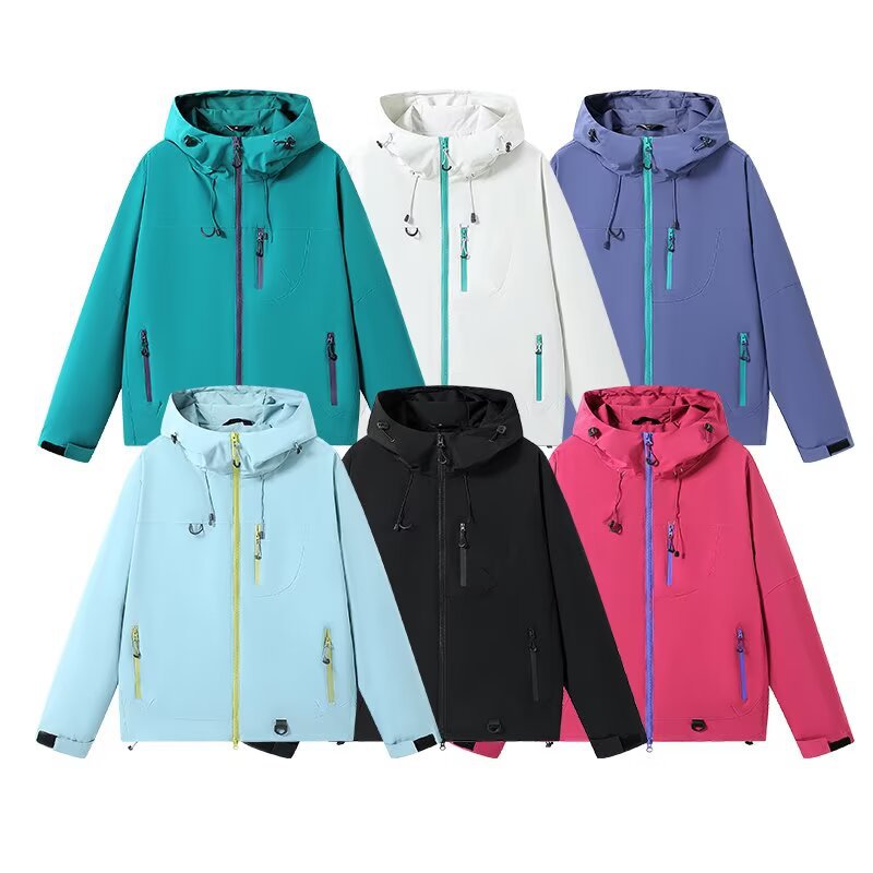 Women’s Lightweight Hooded Windbreaker Jacket
