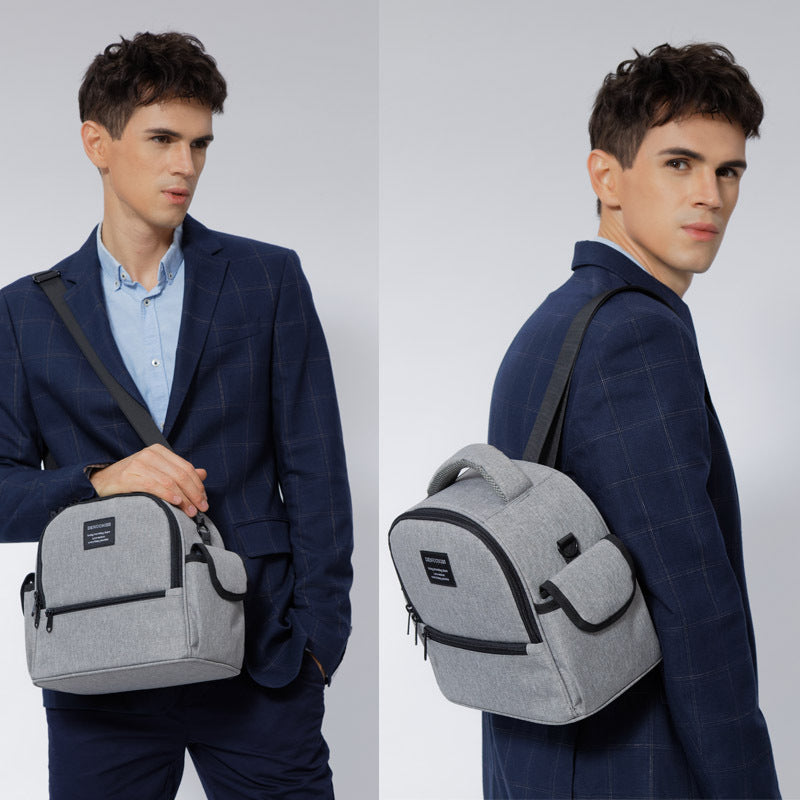 Insulated Oxford Lunch Bag – 25 × 15 × 23.5 cm