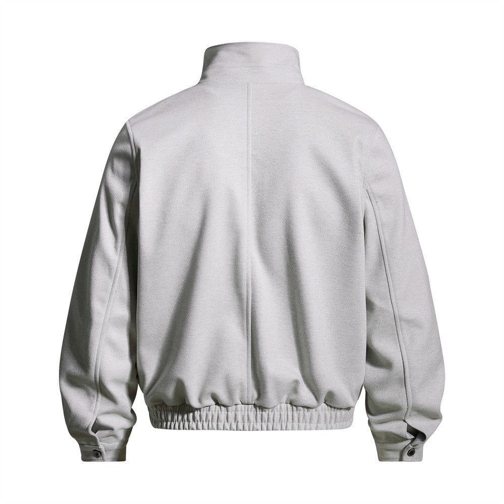 High neck jacket for men