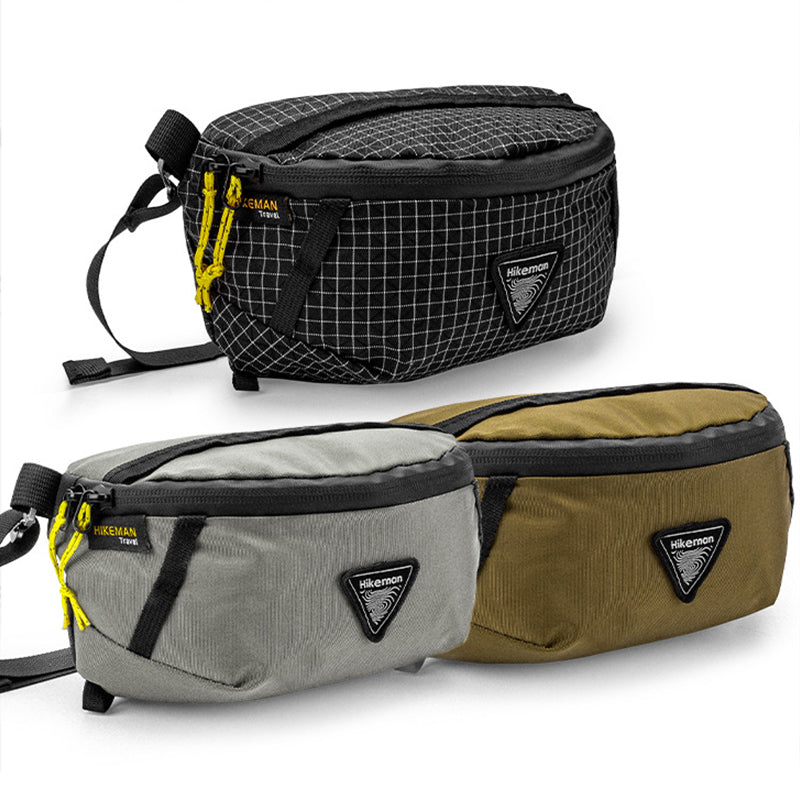 Hikeman Outdoor Waist Pack — Expandable Lightweight Sport Bag for Hiking, Travel & Camping