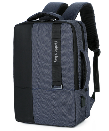 Business Commuter Laptop Backpack with USB Port — 20–35L Lightweight Work Bag