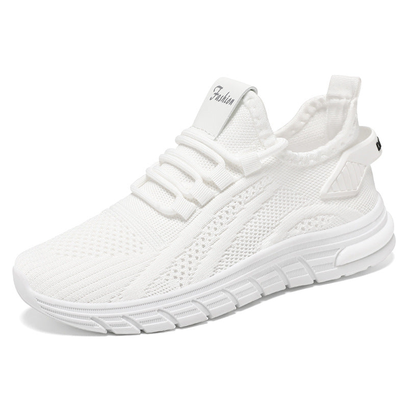 Women's Flyknit Casual Sneakers – Lightweight Breathable Sports Shoes