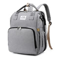 Multifunctional Diaper Backpack with Changing Station