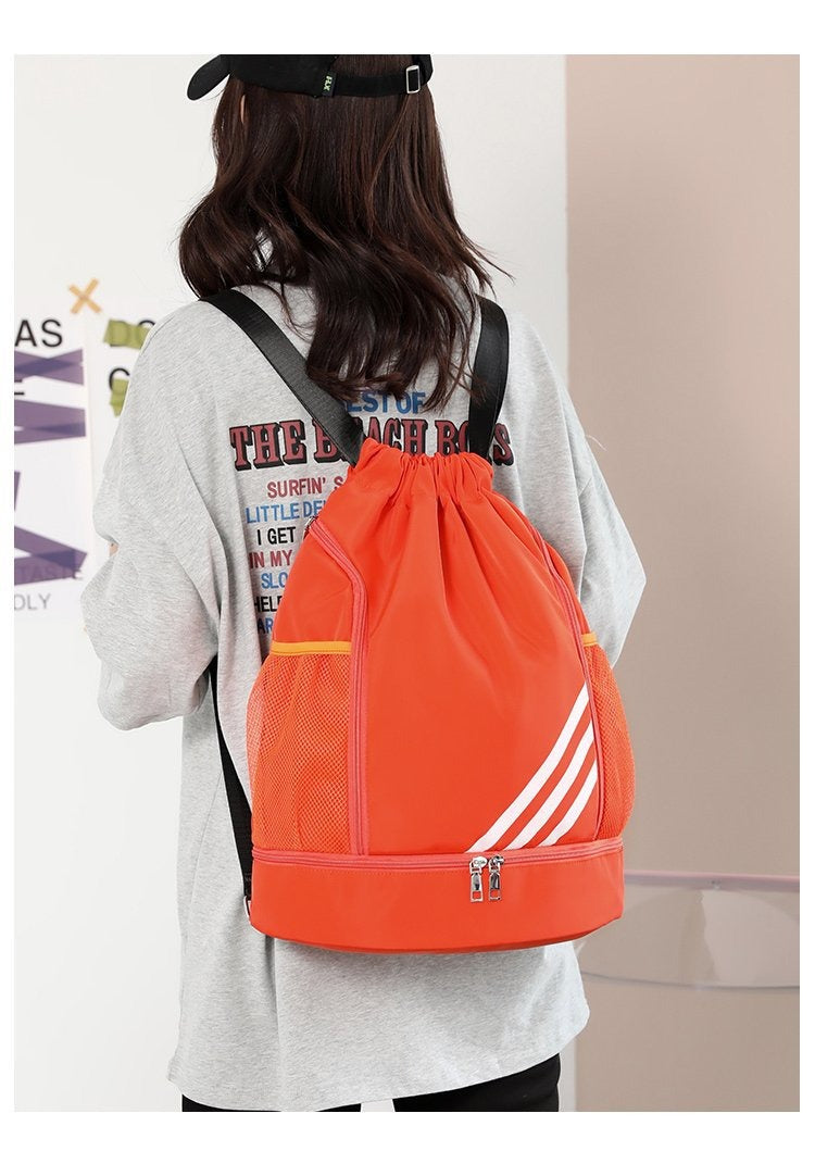 Basketball & Sports Backpack — Lightweight Oxford Cloth
