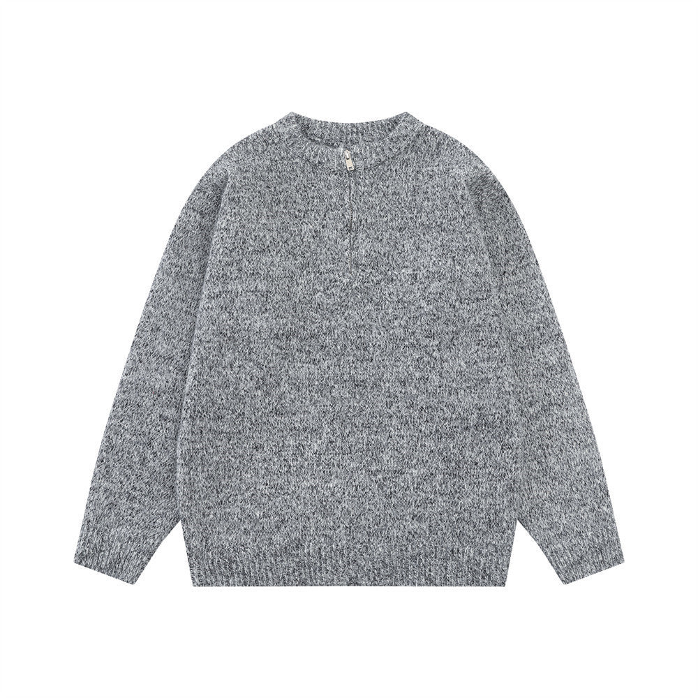 Half zip sweater for men