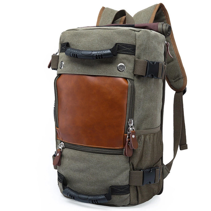 20–35L Retro Canvas Travel Rucksack