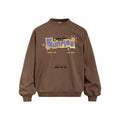 Round neck sweatshirt for men