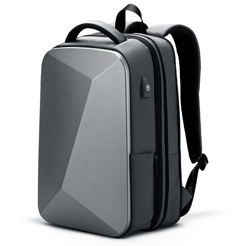 Fenruien Hard-Shell Anti-Theft Laptop Backpack — TSA Lock, USB Port, Fits 15.6" Laptop