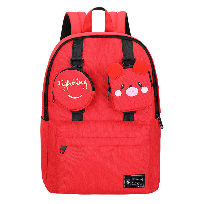 Anime Cartoon Oxford Cloth Backpack — Fresh & Sweet School Bag for Teen & High School Girls