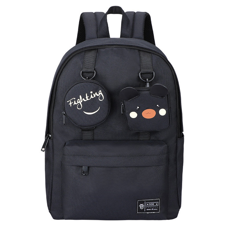 Anime Cartoon Oxford Cloth Backpack — Fresh & Sweet School Bag for Teen & High School Girls