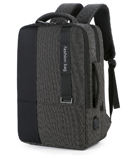 Business Commuter Laptop Backpack with USB Port — 20–35L Lightweight Work Bag