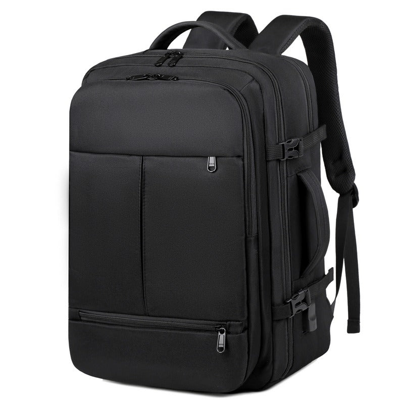 Unisex Waterproof Oxford Backpack — Multi-Pocket 15.6" Laptop Business Travel Bag