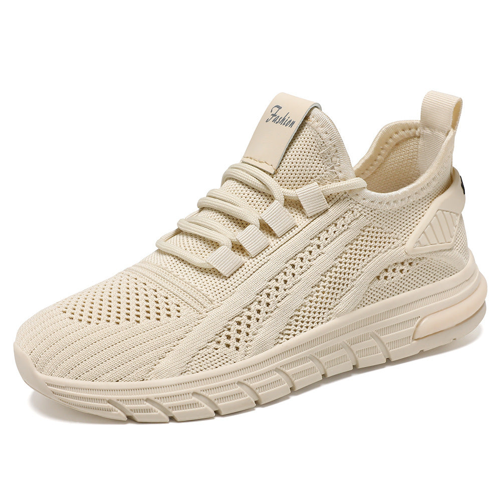 Women's Flyknit Casual Sneakers – Lightweight Breathable Sports Shoes