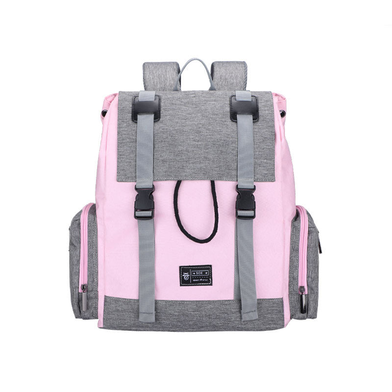 Mori Harajuku Canvas Backpack — Large Capacity Anti-Theft School Bag for Teen & College Girls