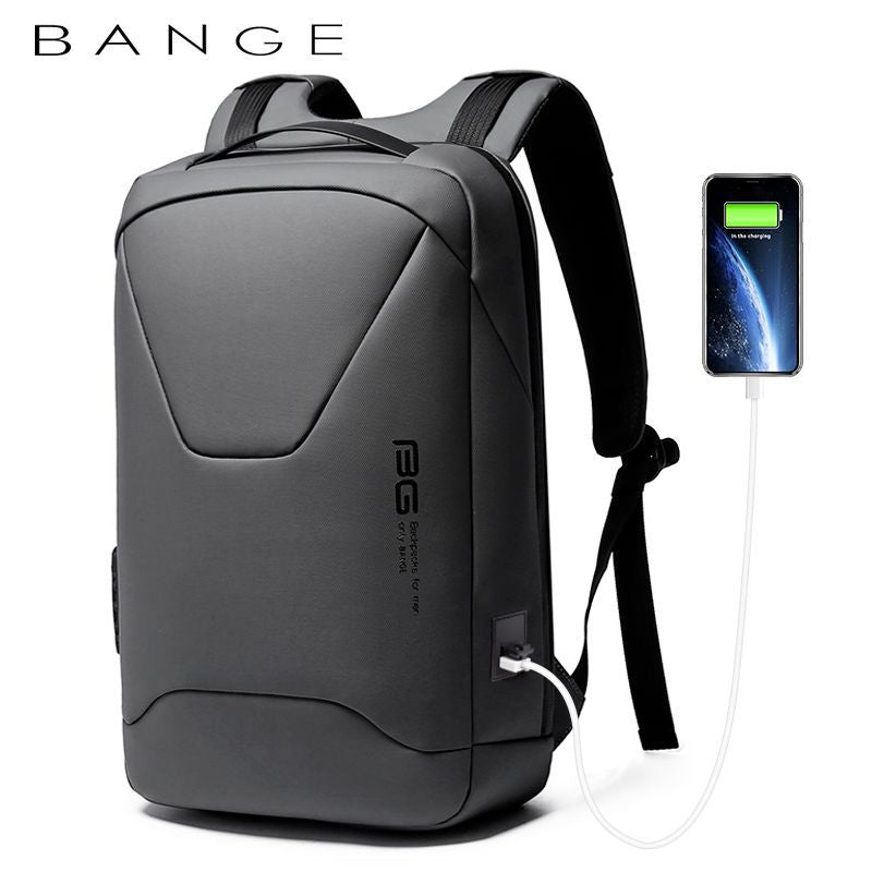 New Waterproof Backpack Men's Business Commuter Backpack USB Computer Bag Backpack