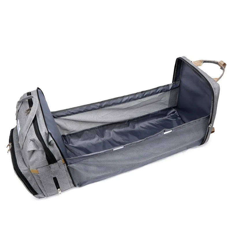 Multifunctional Diaper Backpack with Changing Station