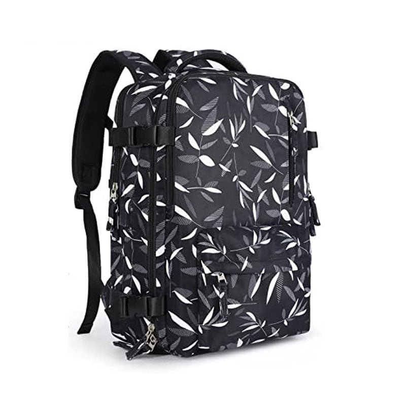 Expandable Travel & Laptop Backpack — 20–35L Oxford Carry-On Bag, Fits 15.6" Laptop