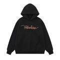 Blue hooded sweatshirt for men