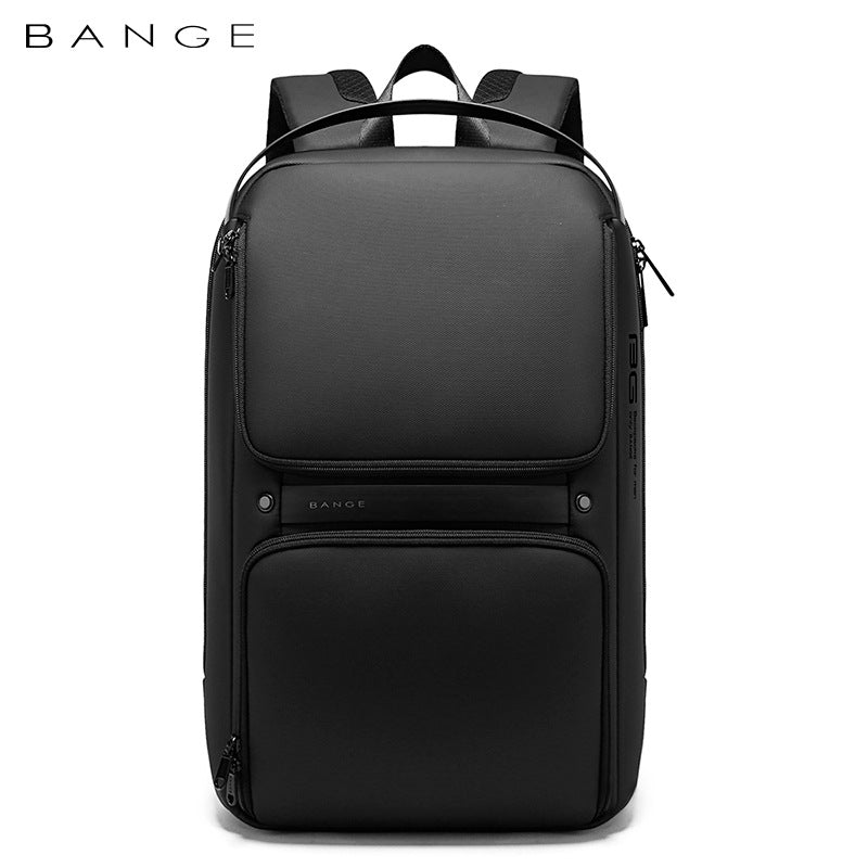 Men's USB Business Backpack — Waterproof Oxford Cloth Laptop Commuter Bag with Charging Port, 15.6"