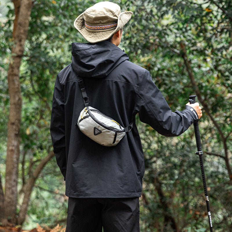 Hikeman Outdoor Waist Pack — Expandable Lightweight Sport Bag for Hiking, Travel & Camping