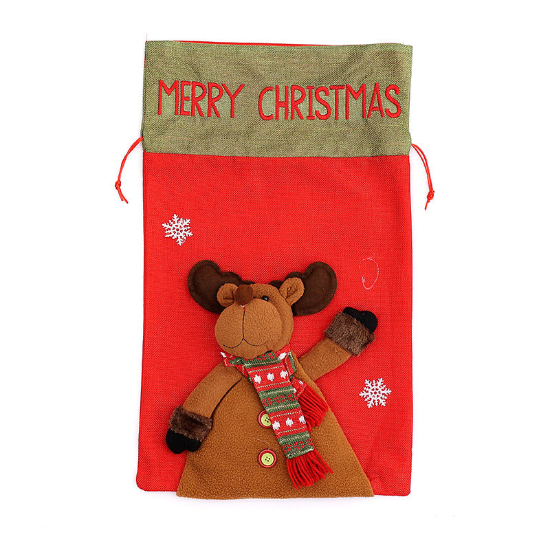 Large Reusable Christmas Gift Sack – 56 × 35 cm